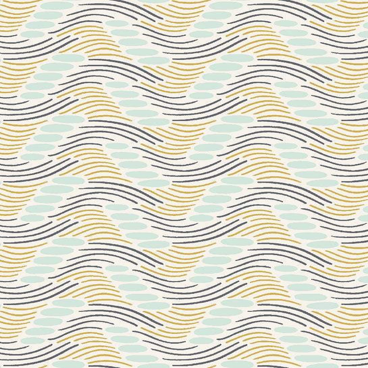 Tidepool Windswept by Cotton + Steel for RJR Fabrics Cream / Multi