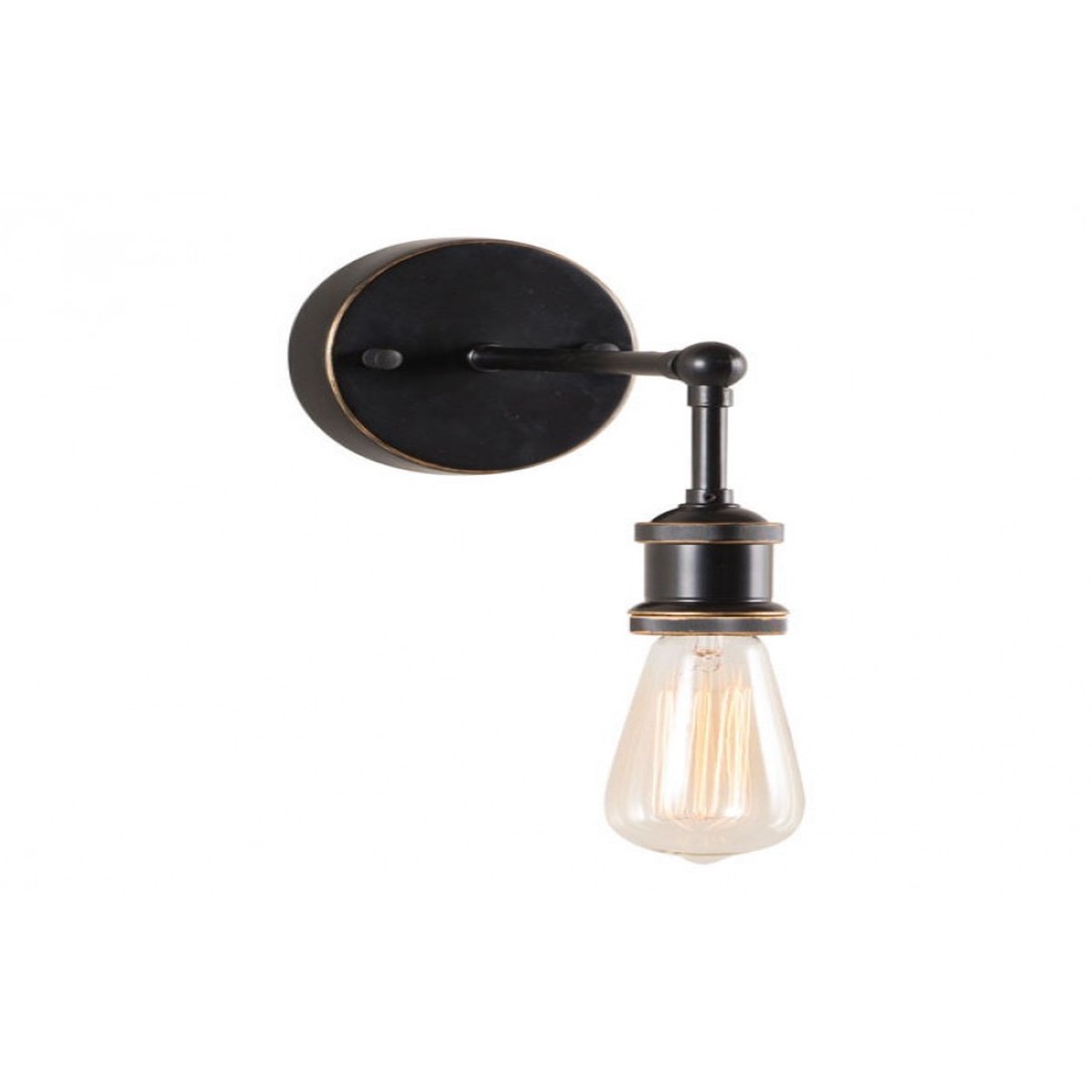 Zuo Modern - Miserite Wall Lamp Antique Black