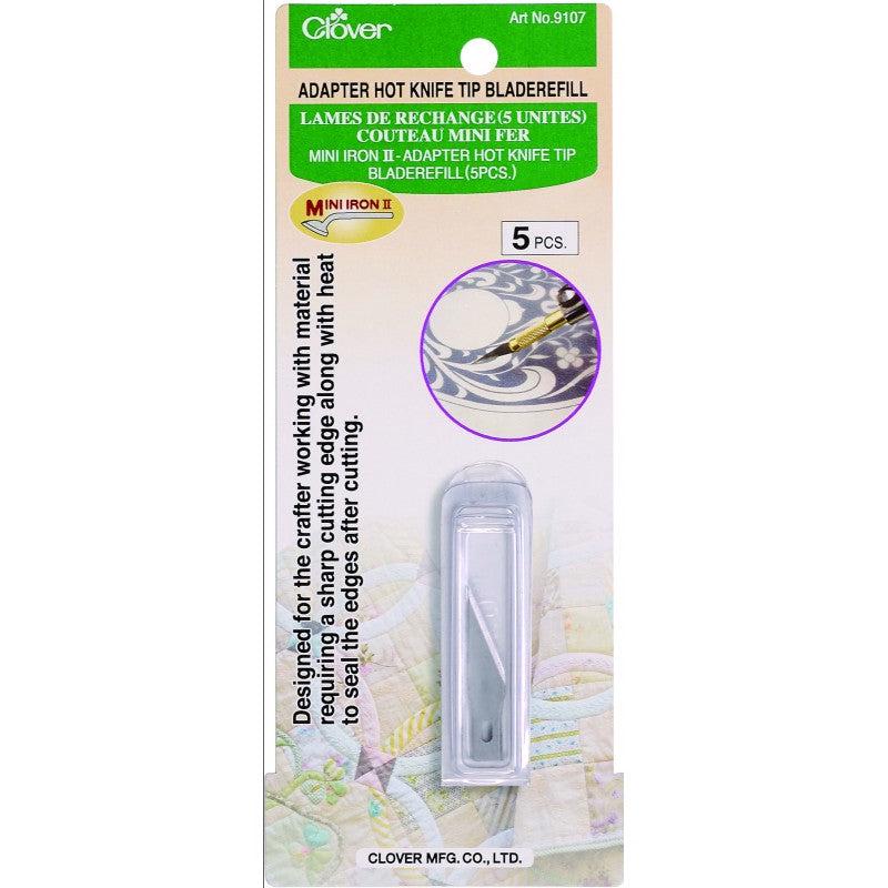 Clover Mini Iron II Adapter Hot Knife Blade Refill (5 pcs) CL9107