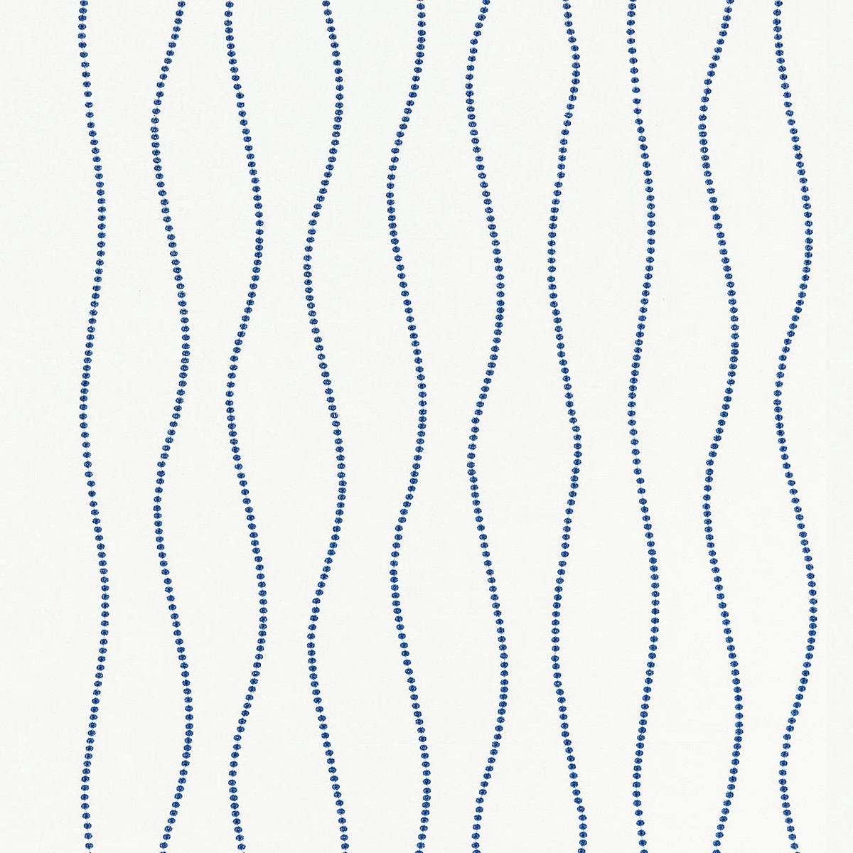 Eyelet Wave - Marine by Scalamandre Fabric