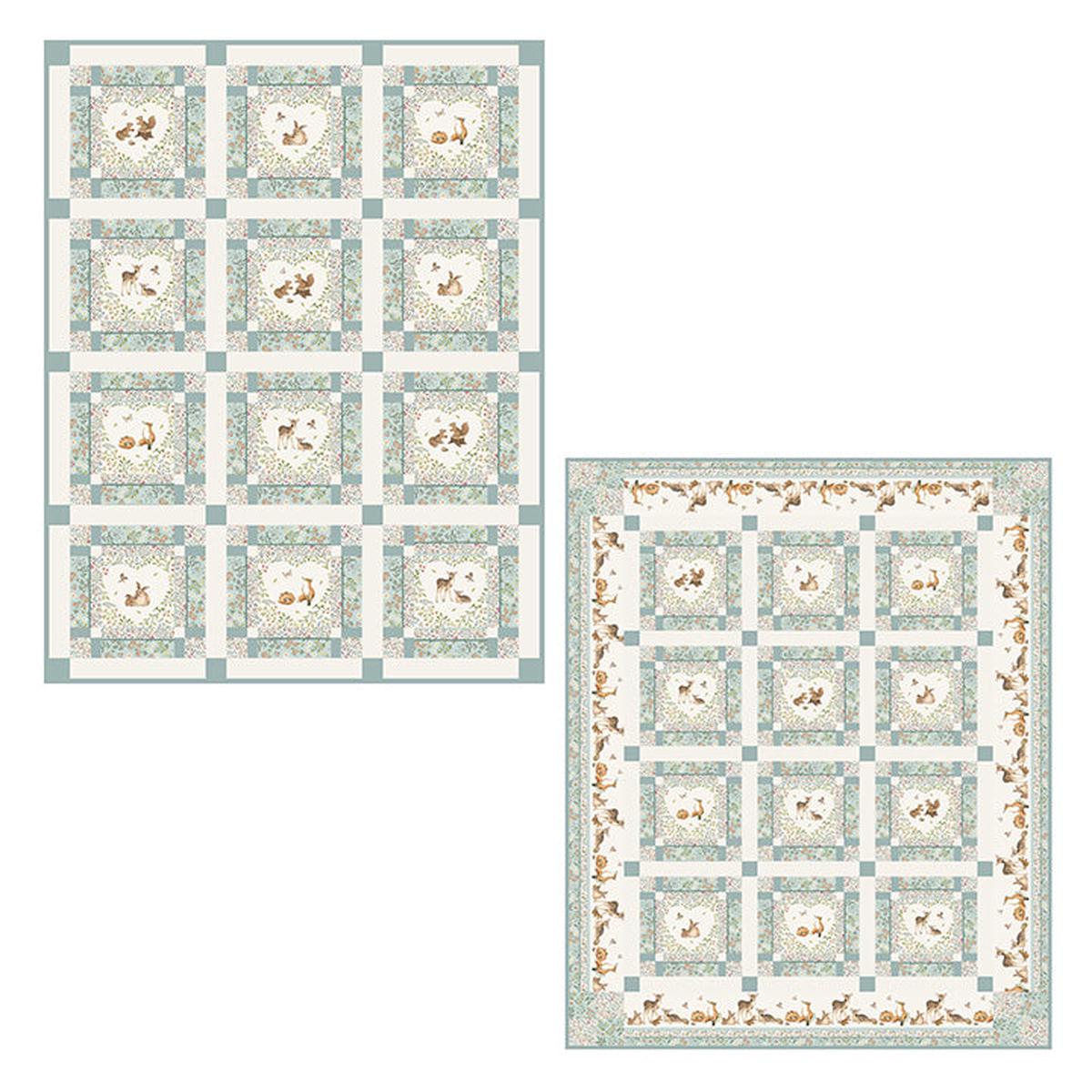 Northcott Fabrics Woodland Heart Brandywine Brook Quilting Pattern PTN3573