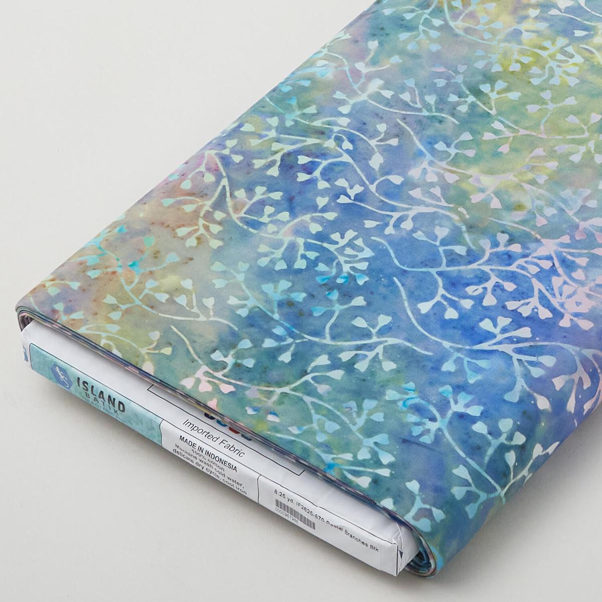 Pastel Branches Batiks 8 Yard Bolt
