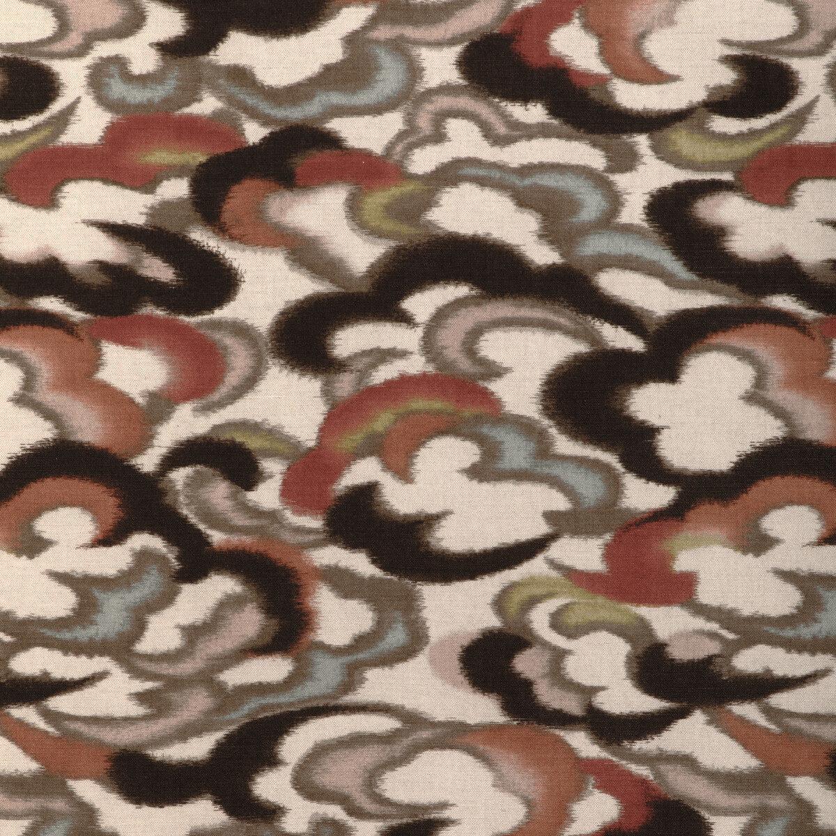 8023138.3524.0 STRATUS PRINT CLAY/MULTI - BRUNSCHWIG & FILS Fabric - YARD