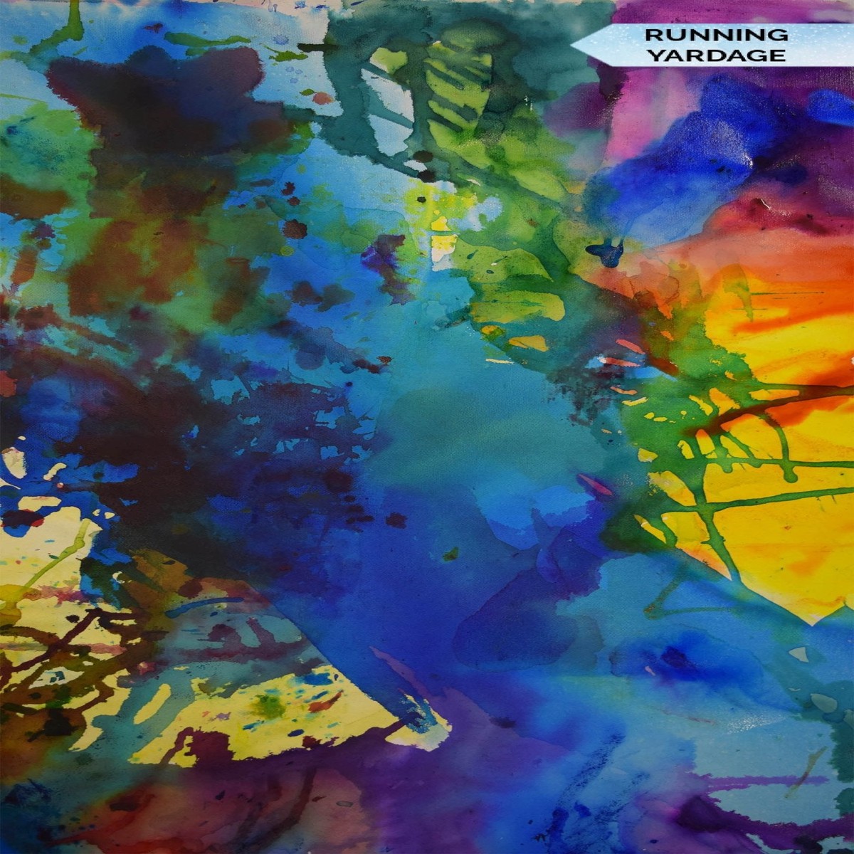 Ink Pour Wildflower II (14 yard) Running Yardage