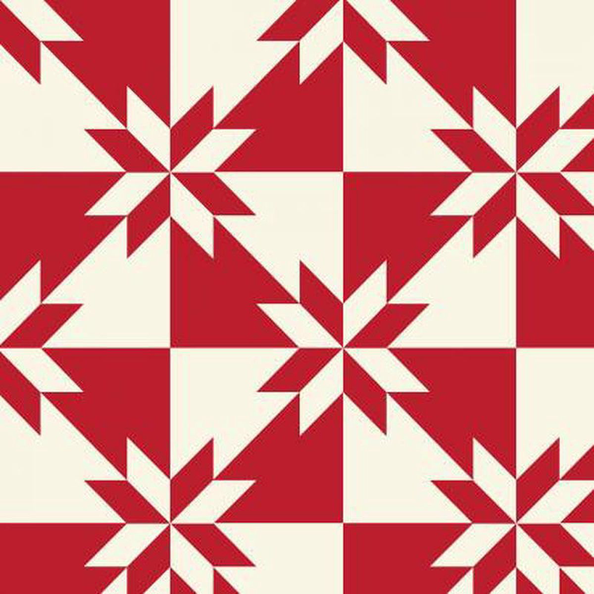 Fabric Windham Red Hunter8217s Star Perfect Points by the Quarter Yard 54226-2