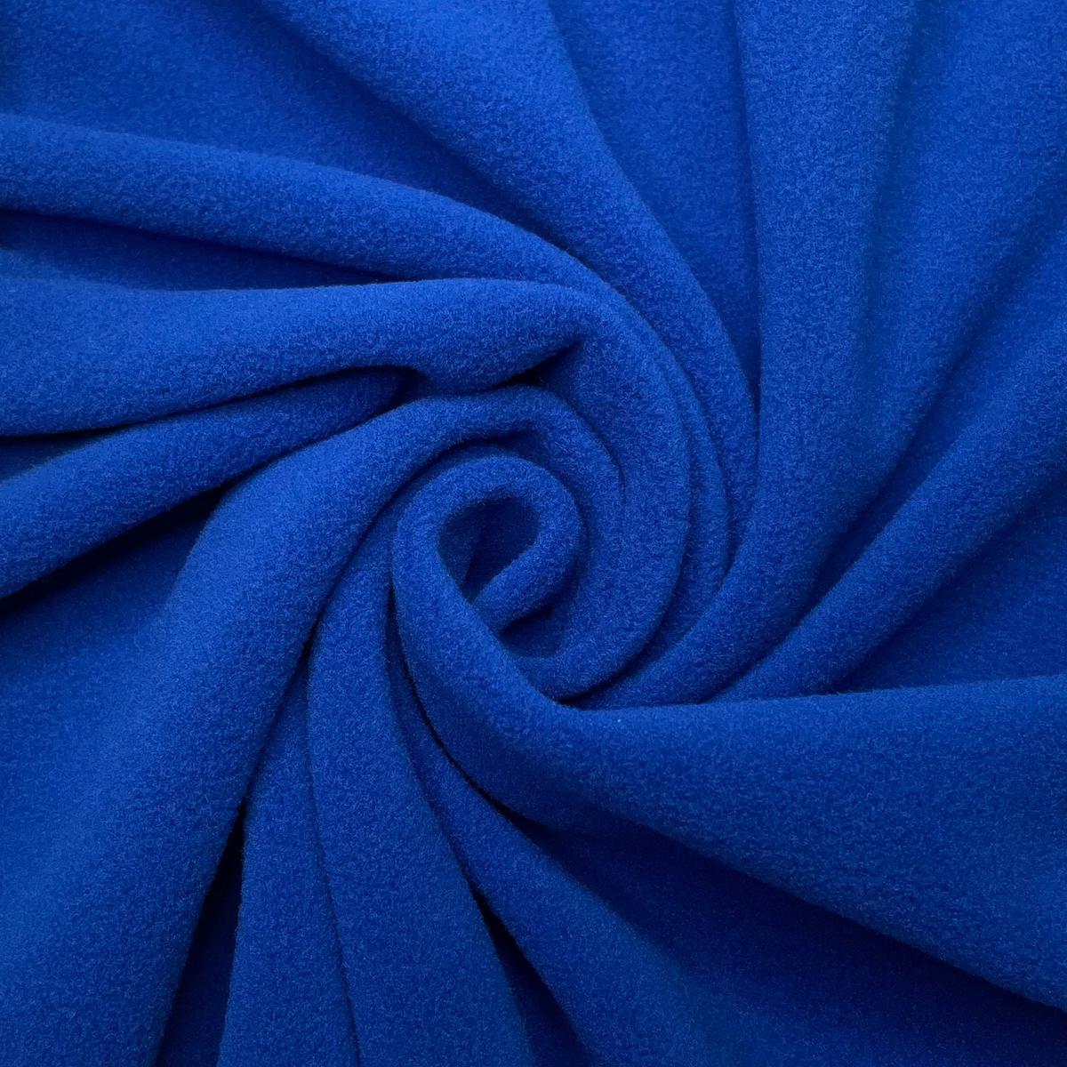 Big Blue Whale Sightings - Fleece Poly Knit - Blue - Bundles