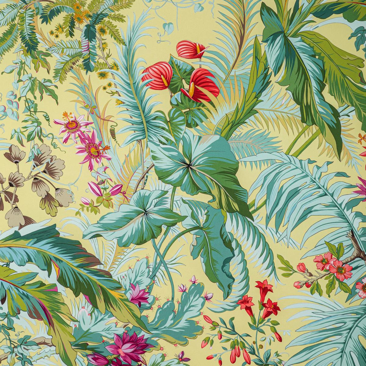 Brunschwig & Fils Majorelle Print Sun Drapery Fabric