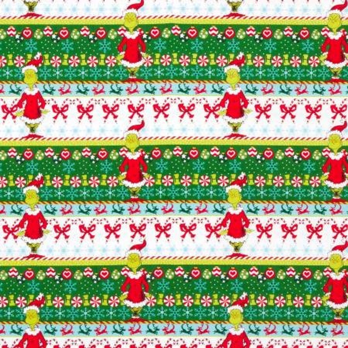 How the Grinch Stole Christmas - Border Print 73339 by Robert Kaufman