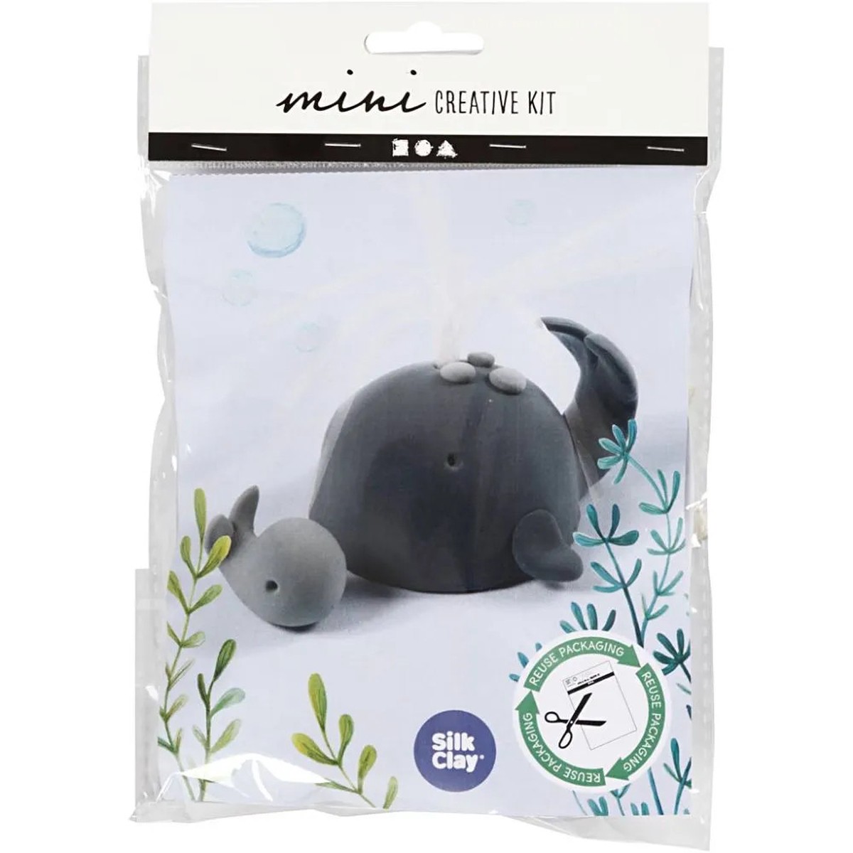 Mini Creative Kit - Silk Clay Whales