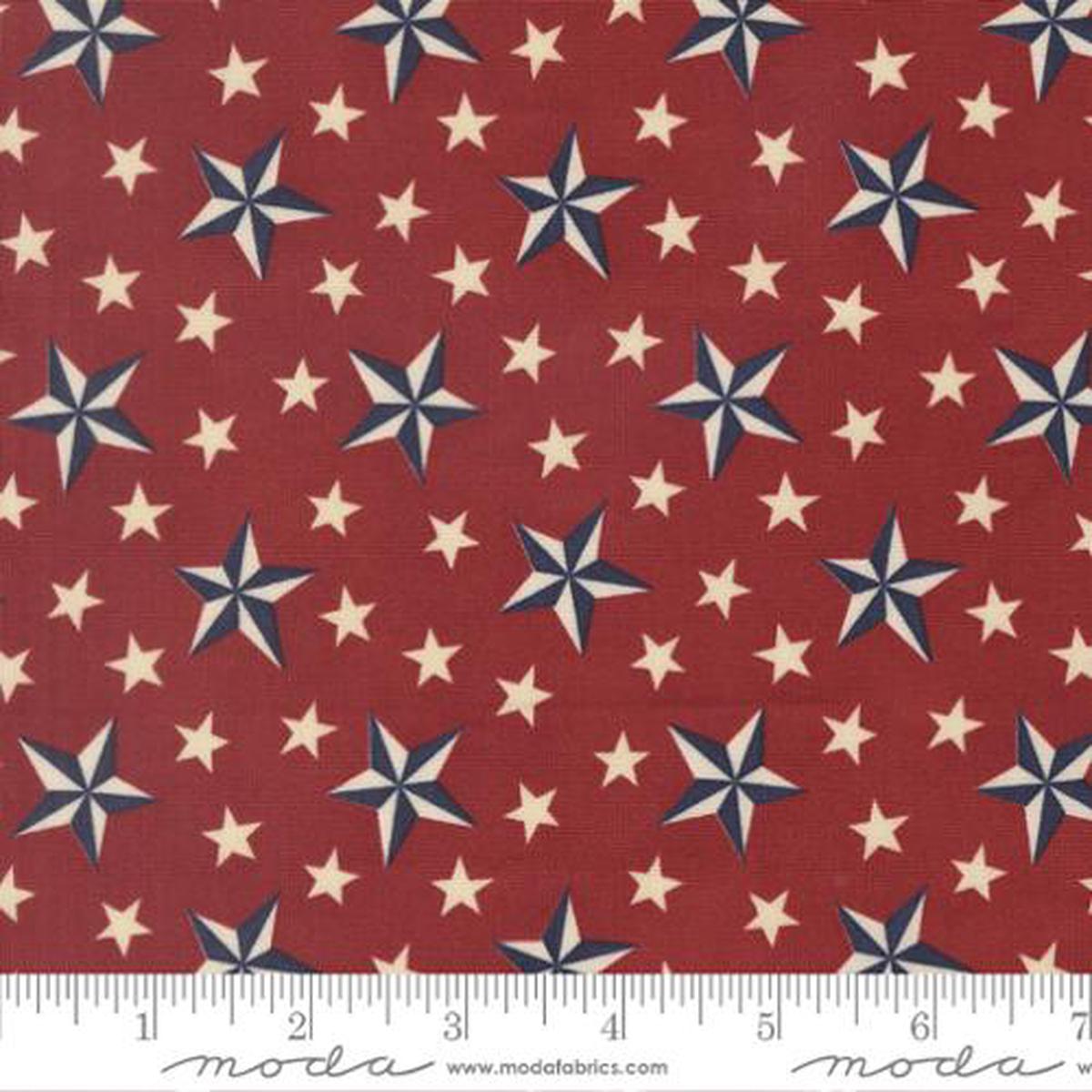 Moda - America 250 Years - Deb Strain - Brave Crimson 56181 12