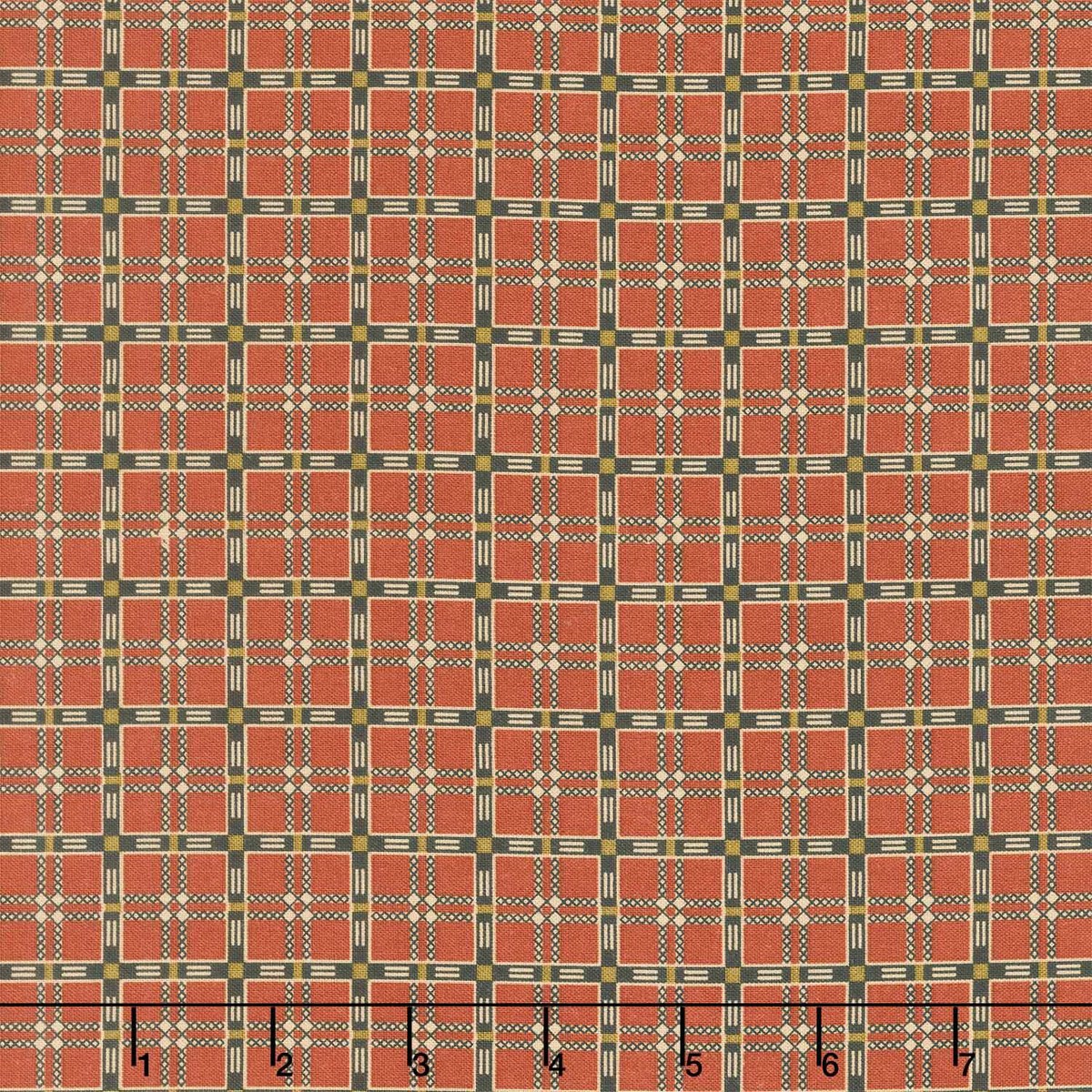 Madison Manor Revisited - Plaid Red Yardage