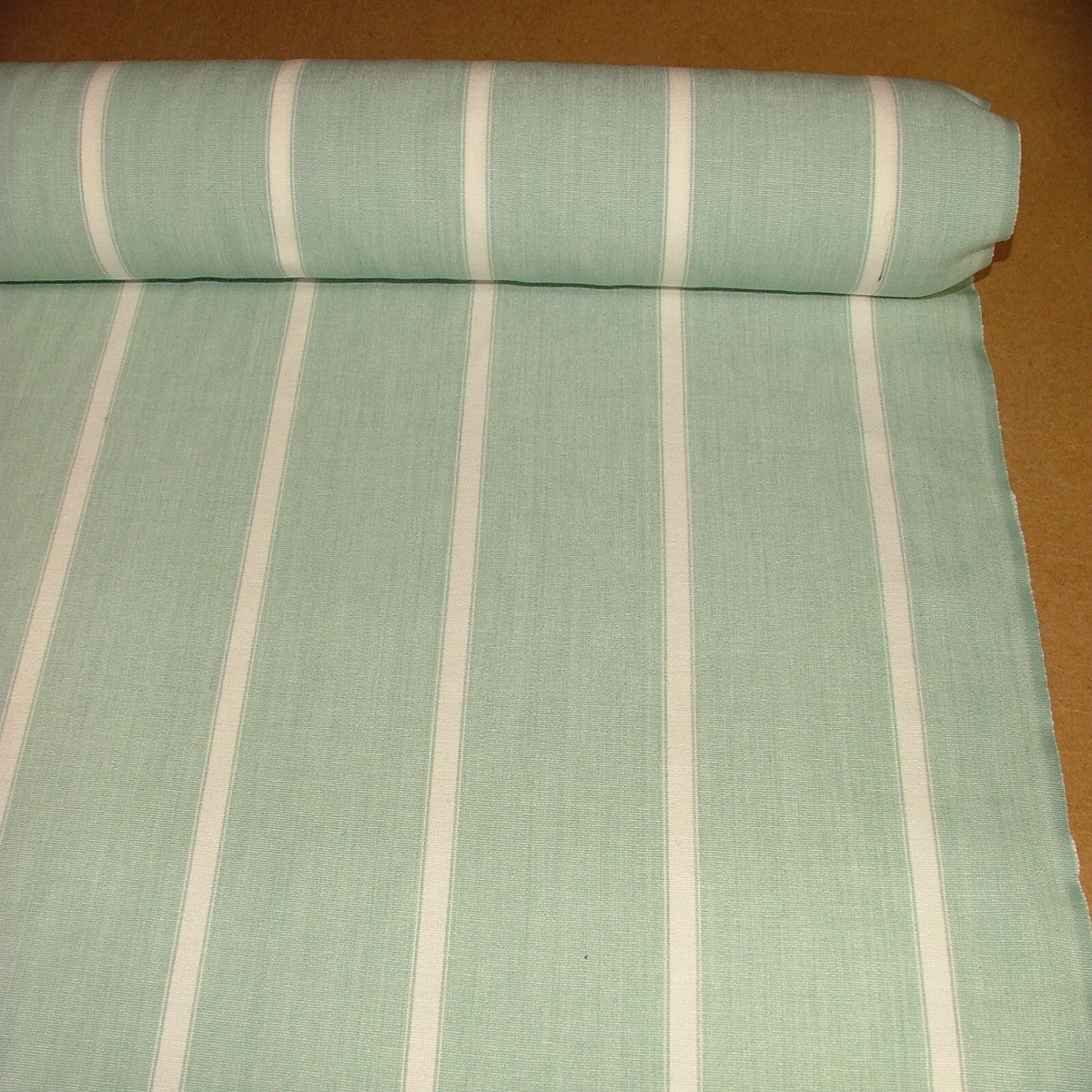 1.5 Metres iLiv Waterbury Aqua Stripe Woven Curtain Upholstery Cushion Fabric