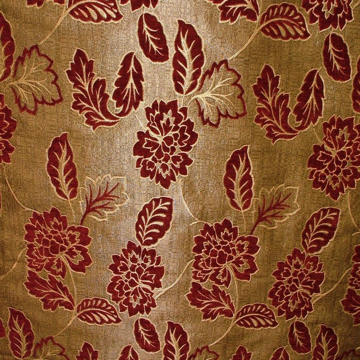 5.3 Metre iLiv Pasha Redcurrant Woven Jacquard Fabric Cushion Curtain Upholstery