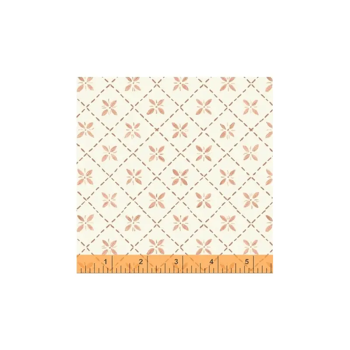 Bungalow Amy Gibson 51472-2 Peach Pintuck Cotton