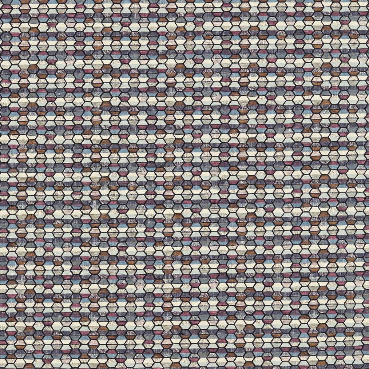 Cosmic Mineral/Raspberry Fabric