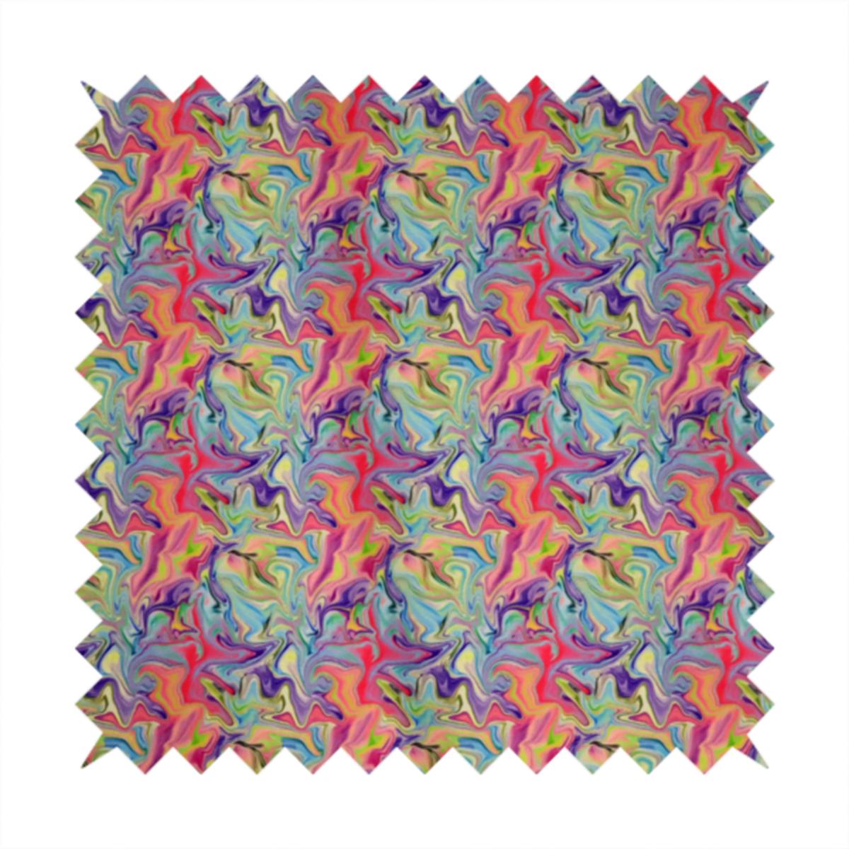 Psychedelic Swirl Abstract Upholstery Fabric DP-72