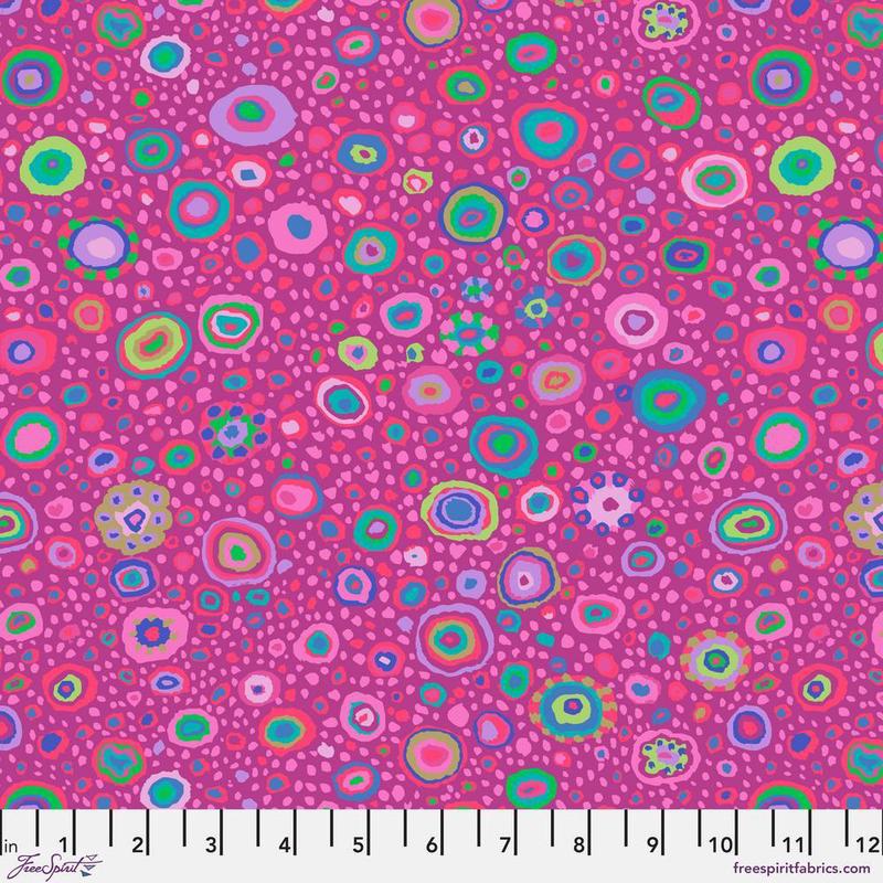 Kaffe Fassett Collective August 2025 Quilt Fabric - Roman Glass in Violet - PWGP001.VIOLET