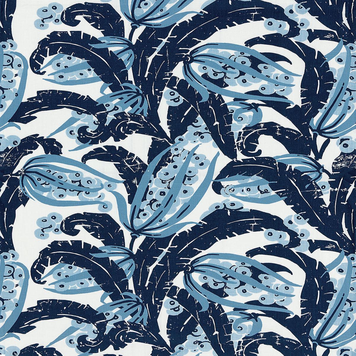 Tropique - Marine by Scalamandre Fabric
