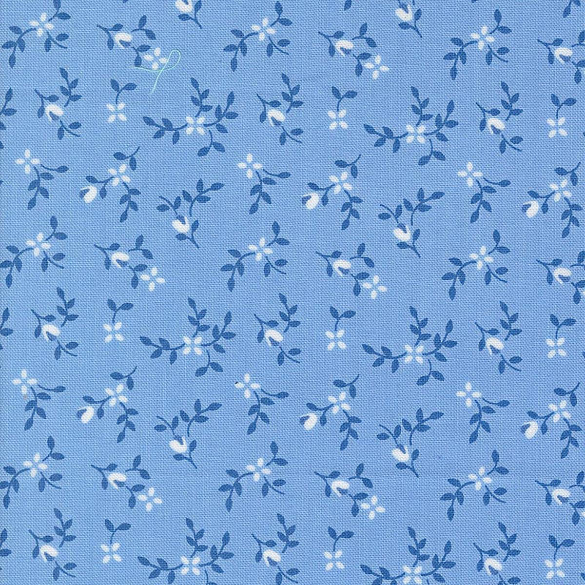Moda Cali and Co - Vine And Bud Sky Blue 29192-42