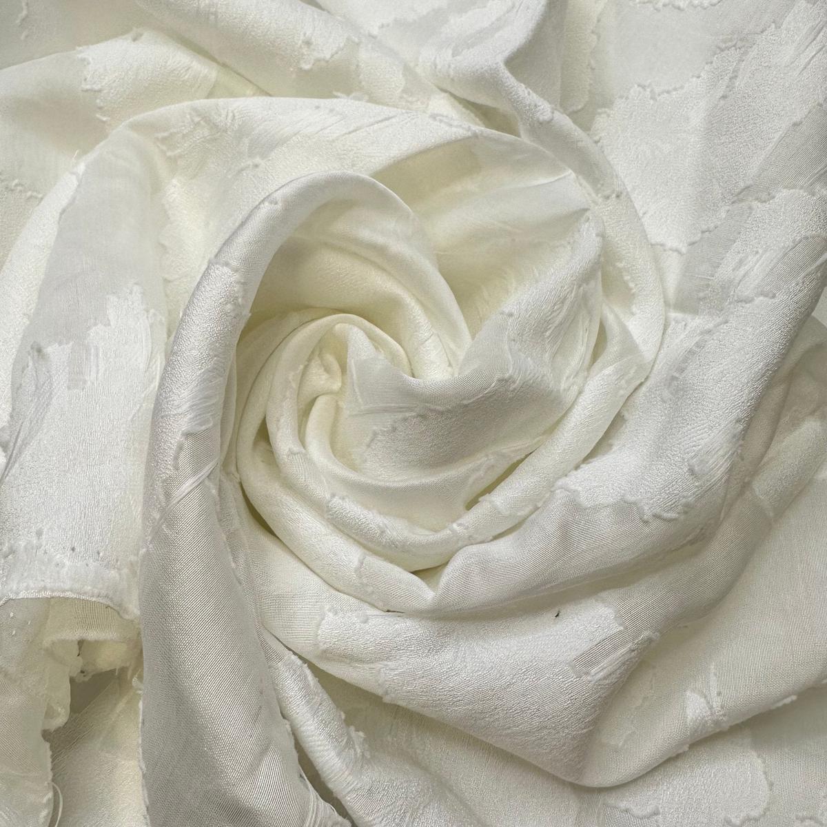 On Cloud Nine - Polyester Blend Woven - White Abstract - Bundles