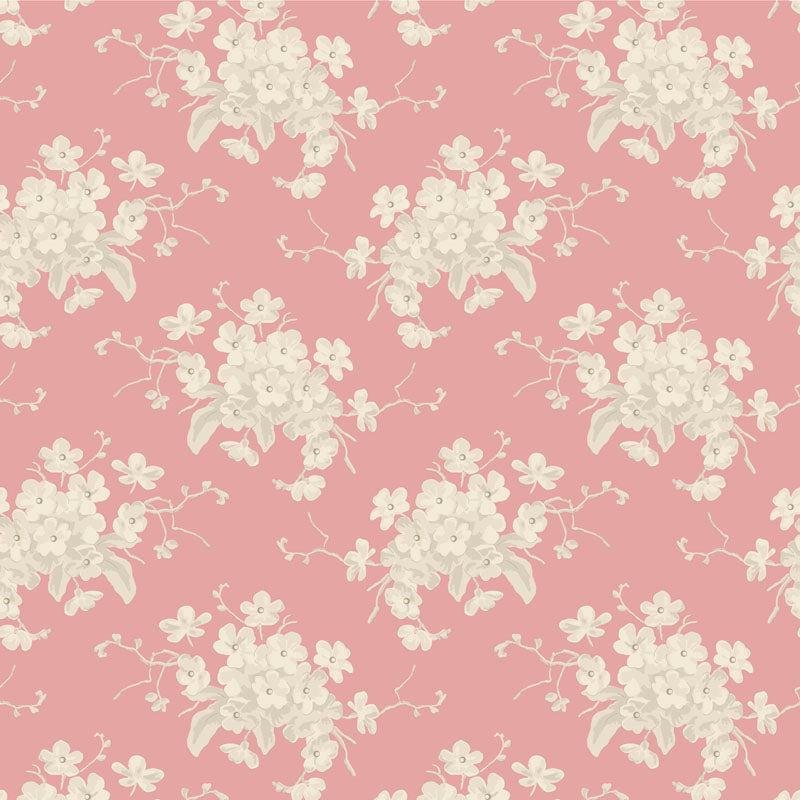 TILDA - Sunday Brunch - White Flower in Pink
