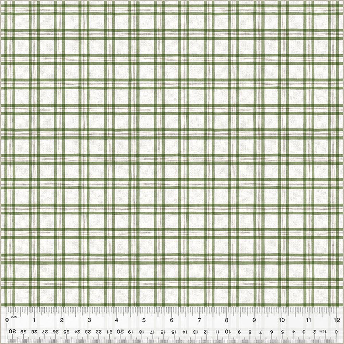 Fabric Windham Green Picnic Plaid by the Quarter Yard 54440-7