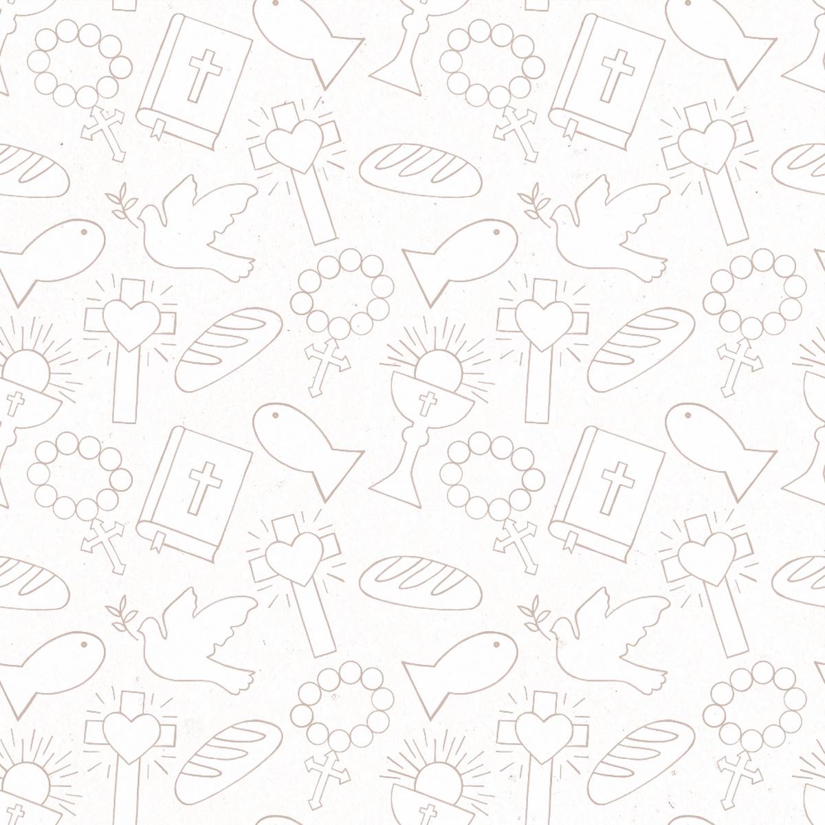He Lives Pattern 9 Quilting Cotton Fabric
