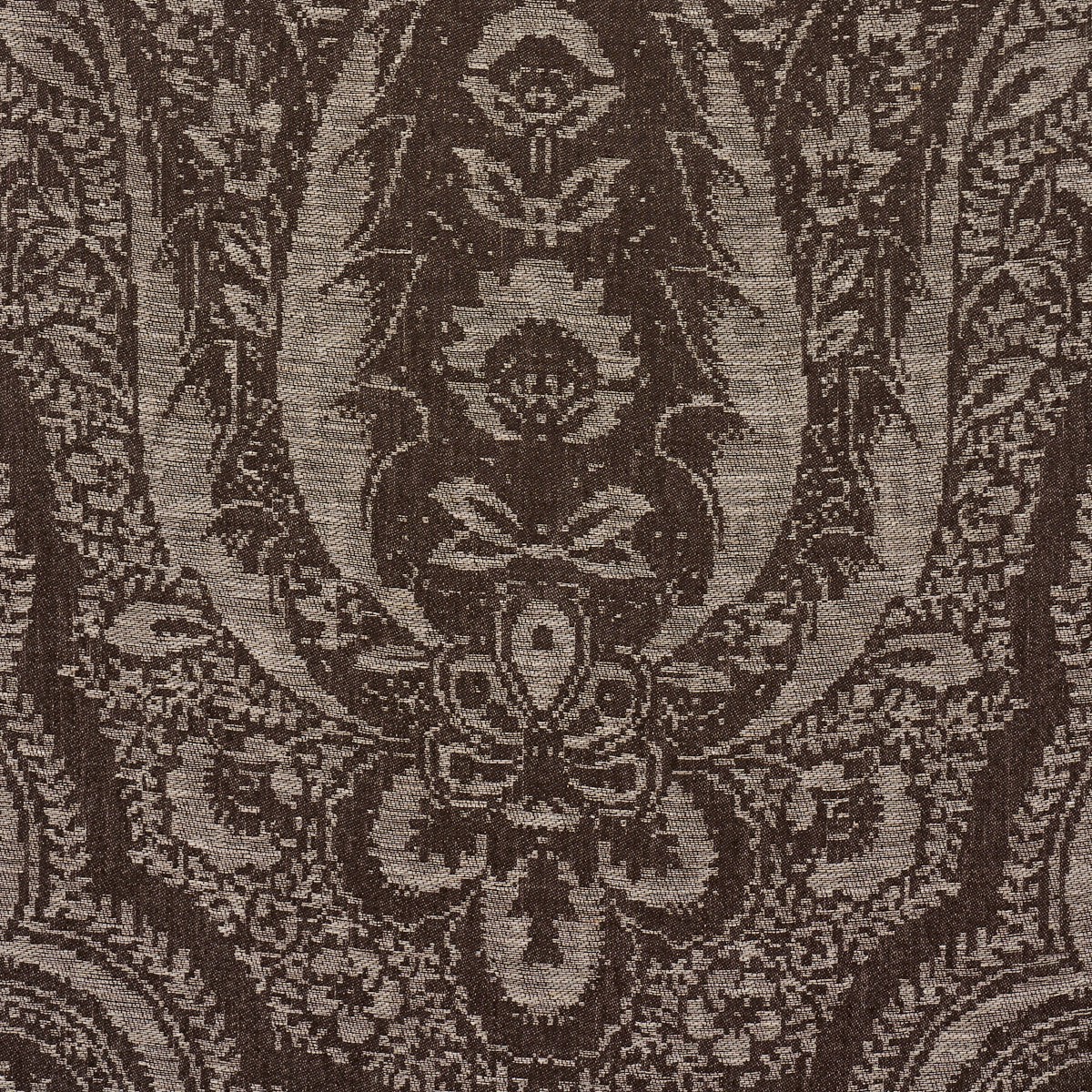 Amara Paisley - Mocha - Schumacher 86122 Fabric