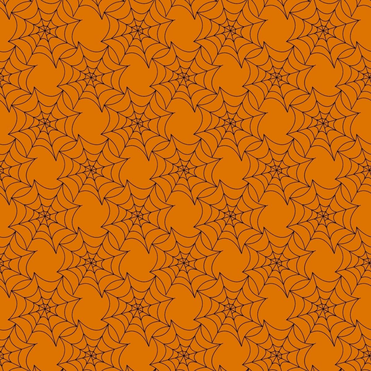 Elegant Halloween Pattern 5 Quilting Cotton Fabric