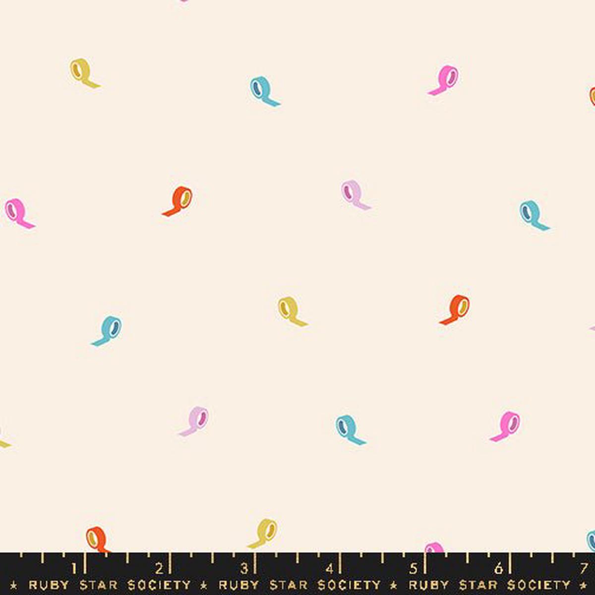 Natural Roll with It Washi Plus by Ruby Star Society (14 yard)
