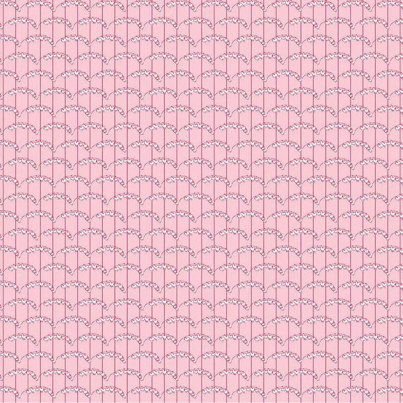 Perennial - Heart Scallops Pink