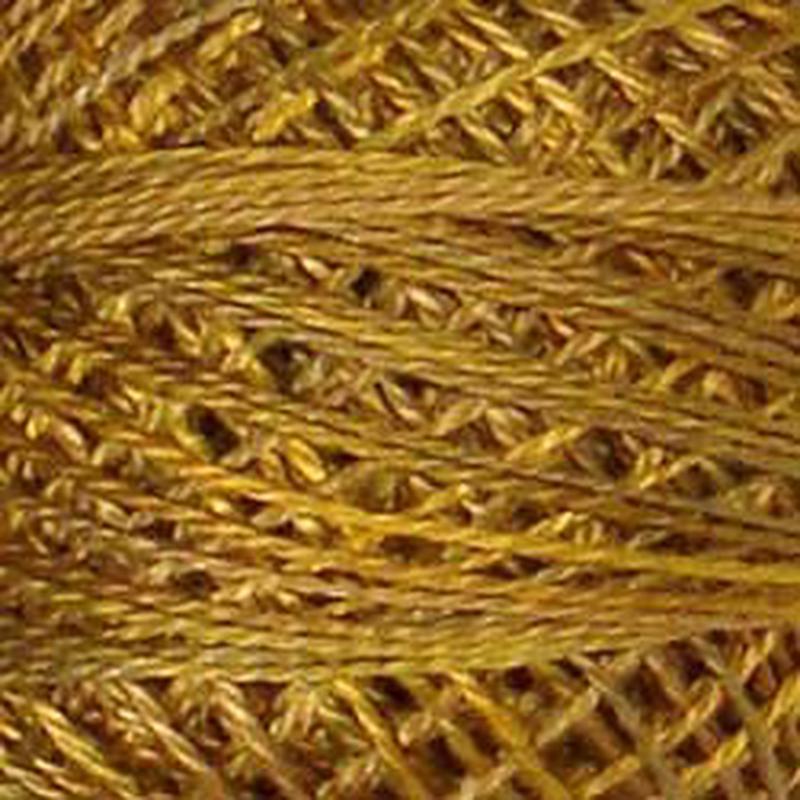 Valdani 5wt Variegated P5 - Tarnished Gold