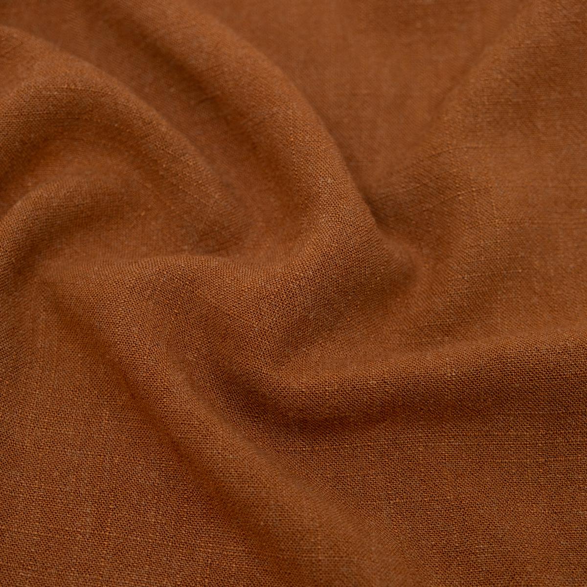Viscose Linen Noil - Cinnamon