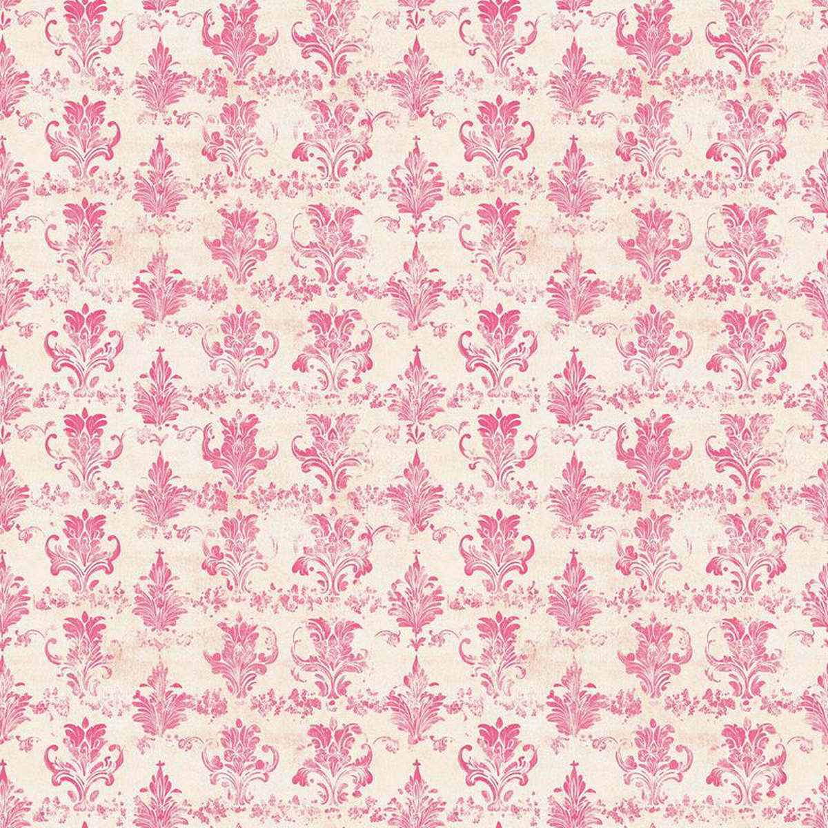 Vintage Pink Patterns Pattern 7 Quilting Cotton Fabric