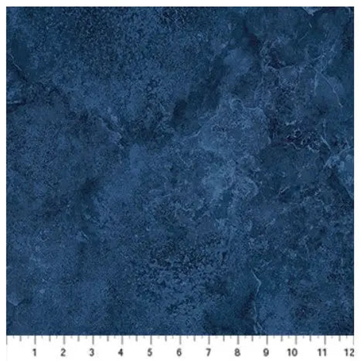Blue Stonehenge Basics Flannel Wideback Fabric per yard