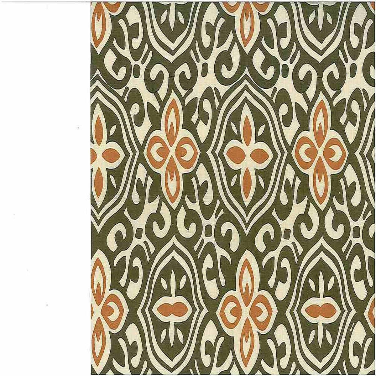Alhambra Handprint Mocha Laura Kiran Fabric