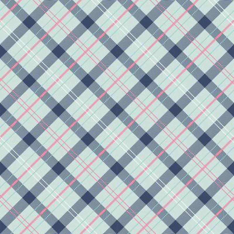 Enchanted Plaid - Navy