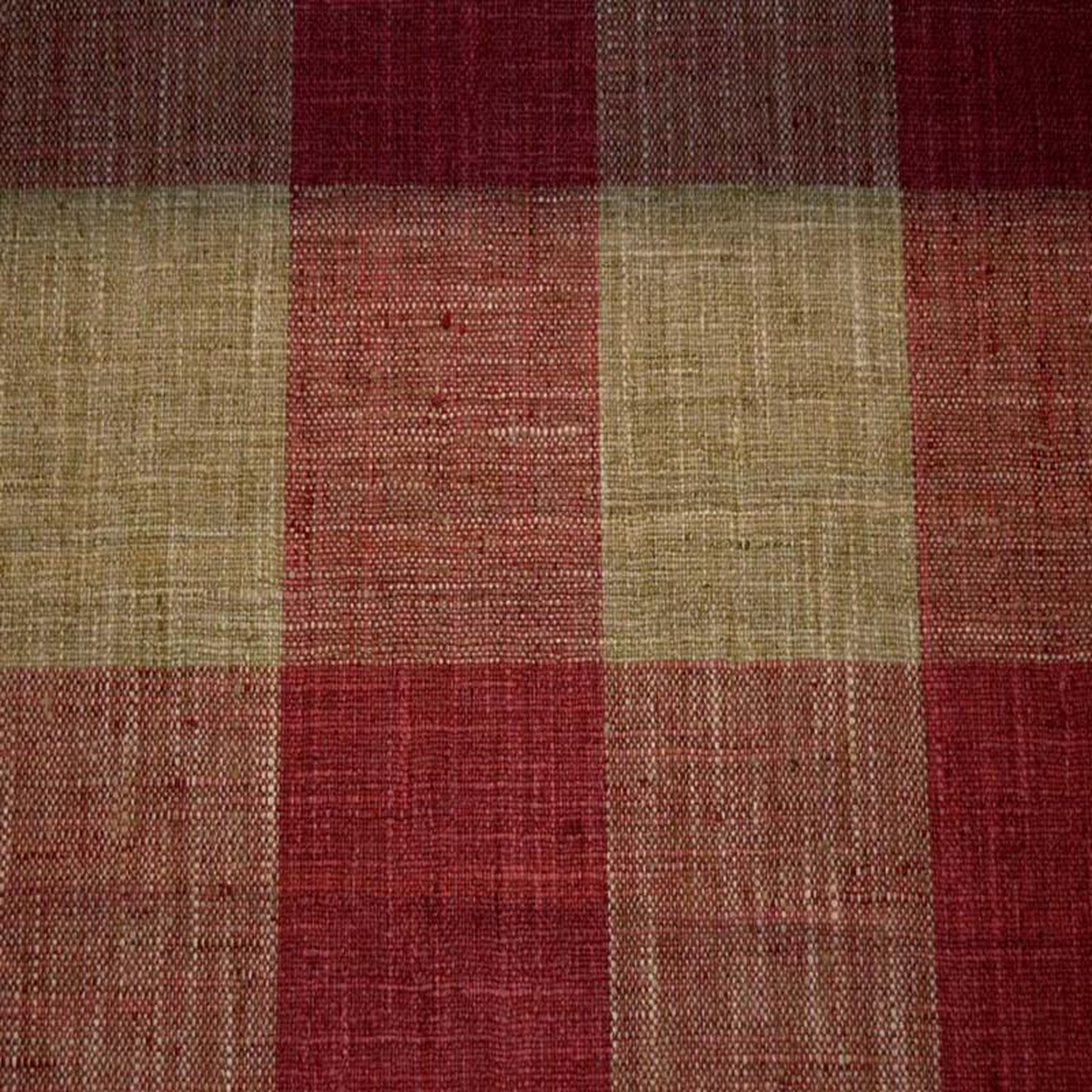 Check Please Red Pepper Kaufmann Fabric