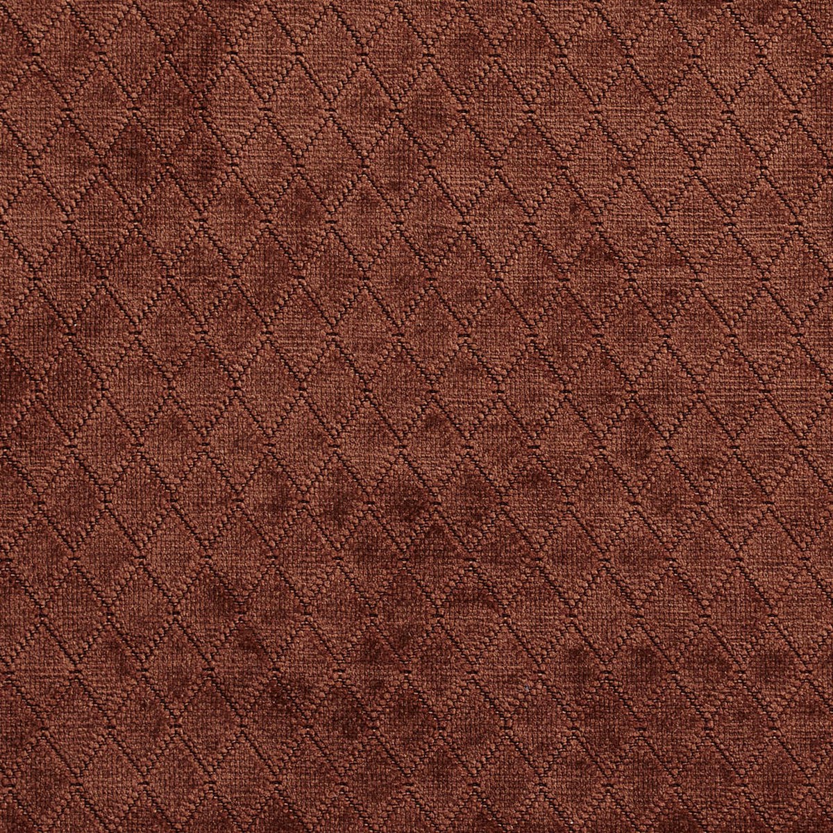 1913 Diamonds,Plain & Solid,Small Scale Cocoa Brown Charlotte Fabrics
