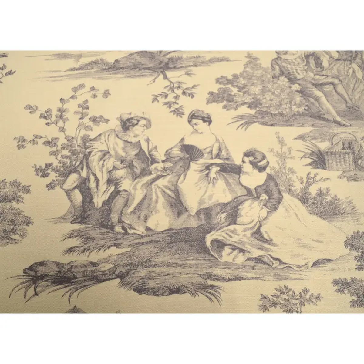 Idyllic Days Pewter Waverly PK Lifestyles Fabric
