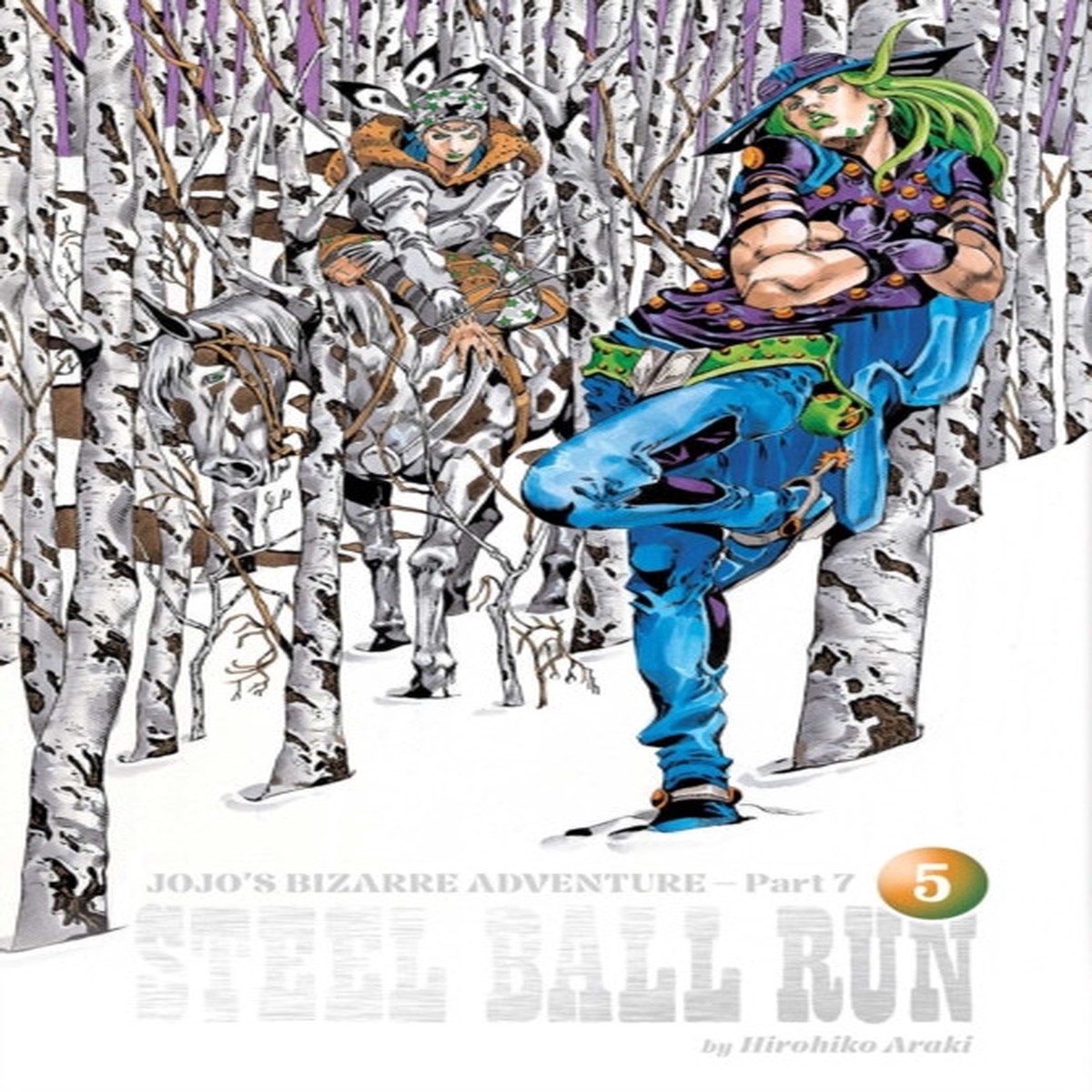 JoJo's Bizarre Adventure: Part 7--Steel Ball Run, Vol. 5 by Hirohiko Araki