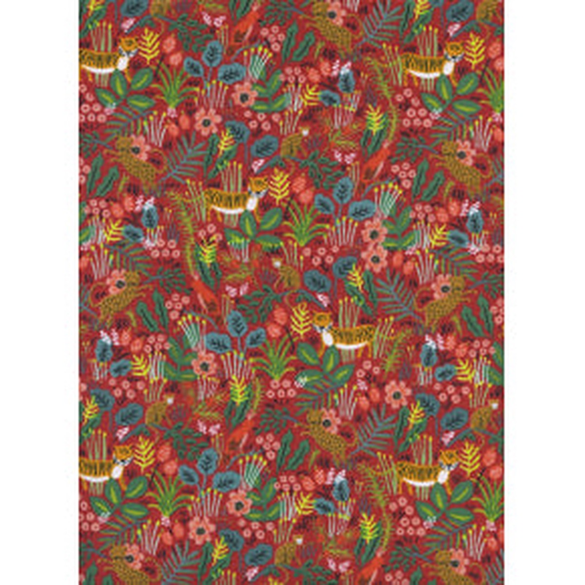 Jungle in Red -- Menagerie by Rifle Paper Co. for Cotton + Steel