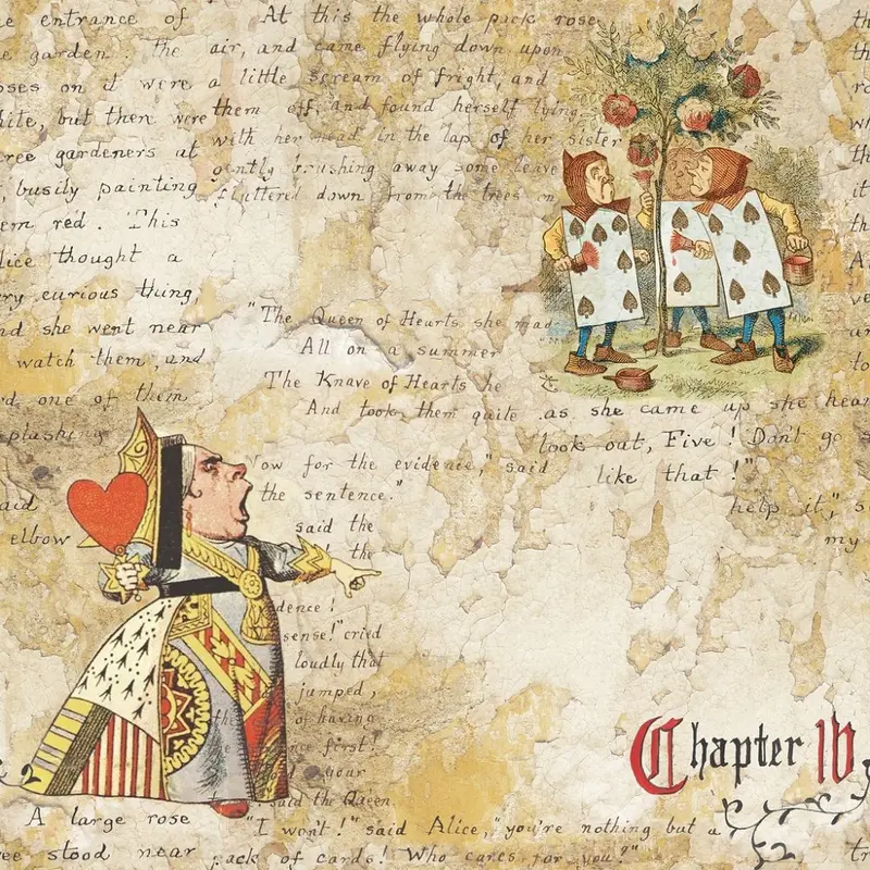 Queen & Servants Fabric