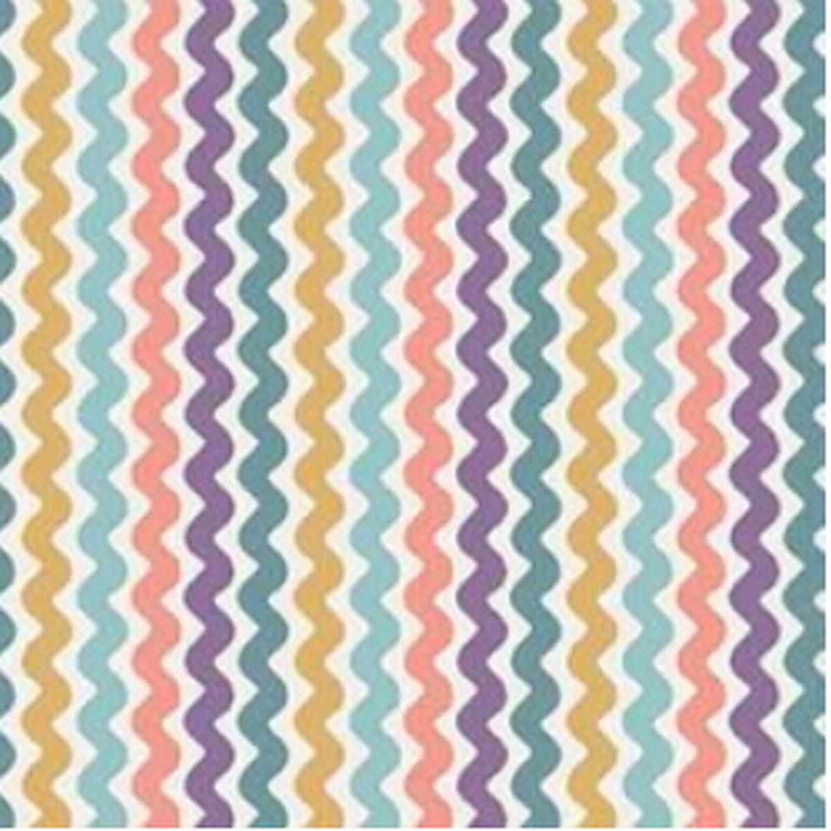 Michael Miller - Crafternoon - Colorful Ric Rac - DDC12789-MULT-D