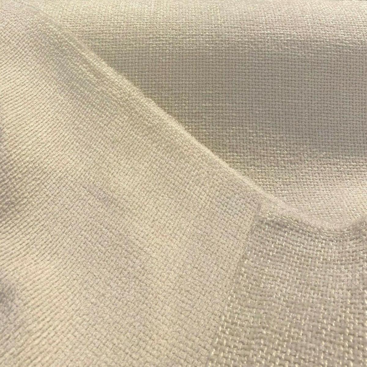 Soft Tweed Mont Clair White Cloud Chenille Upholstery Fabric By The Yard