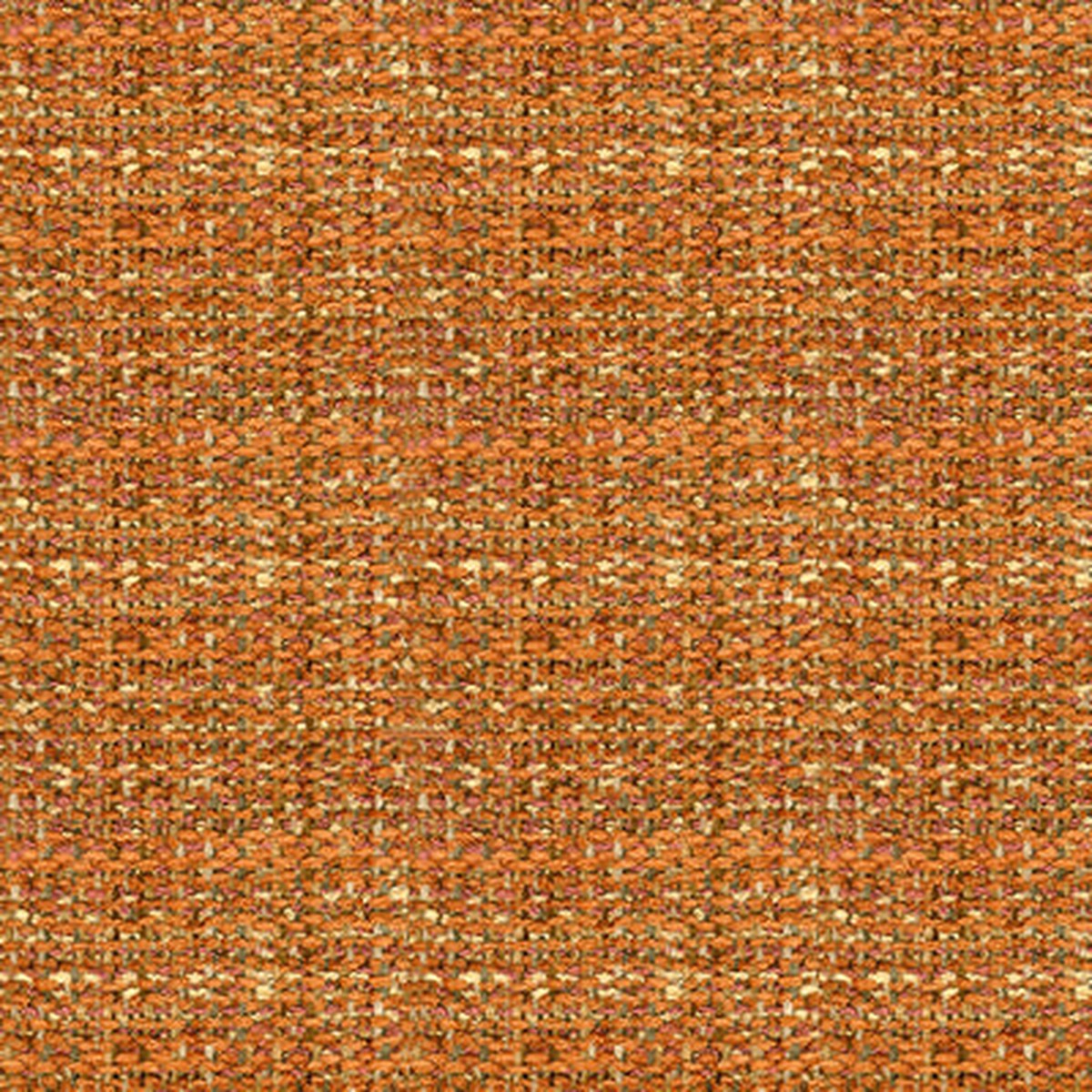 Boucle Texture Rust/Coral Fabric