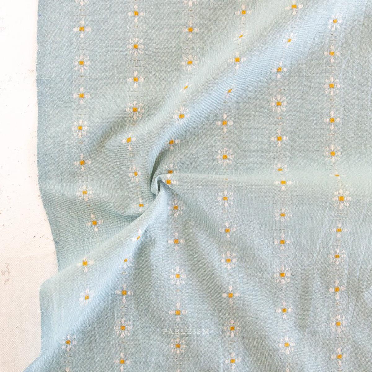Droplet Forest Forage Daisies by Fableism Wovens - (14 yard)