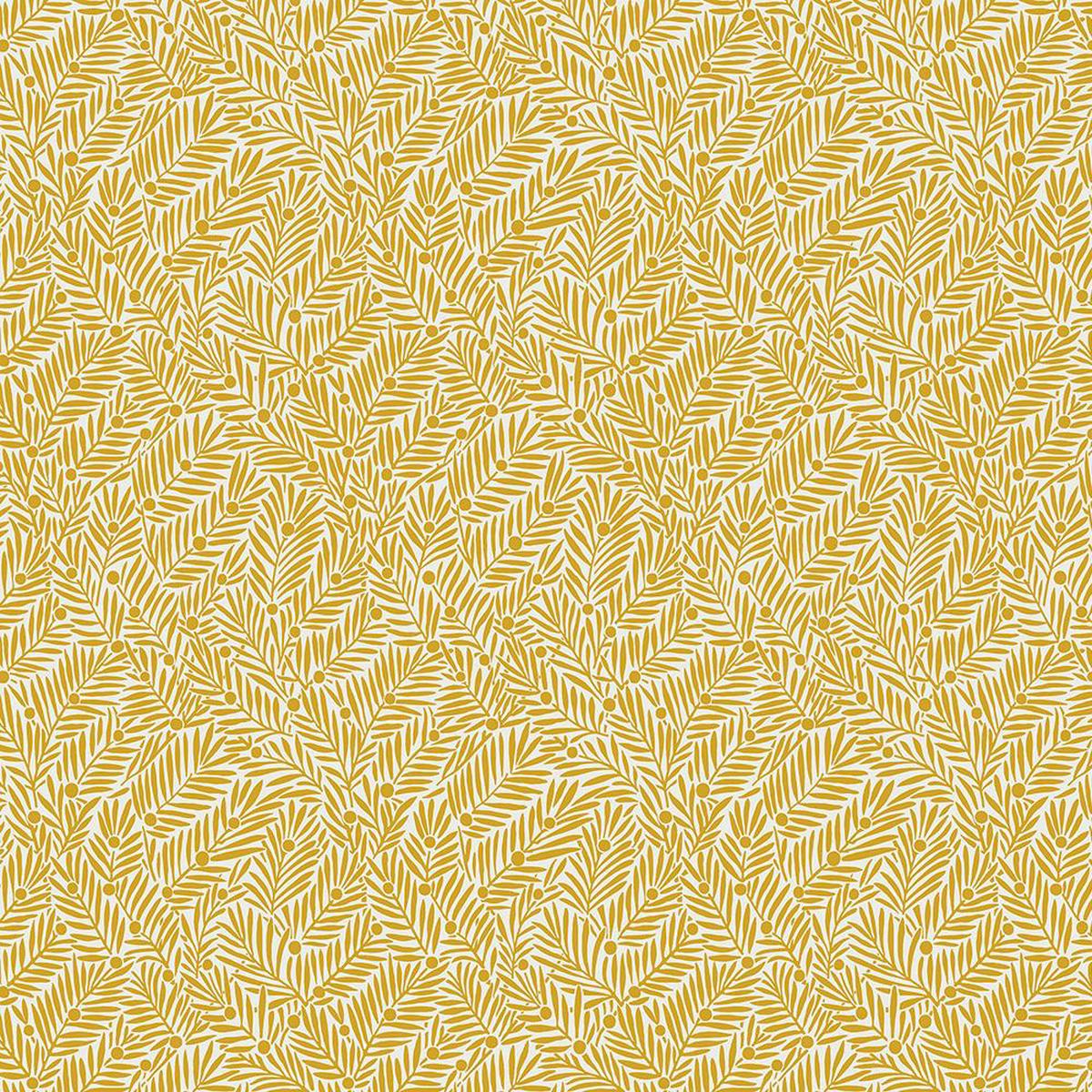 FreeSpirit Fabrics - Bedford Park by the Original Morris & Co. - Yew & Aril - Sunshine - Yardage