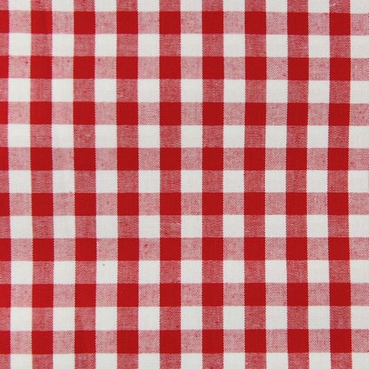 Red Gingham Per 25cm
