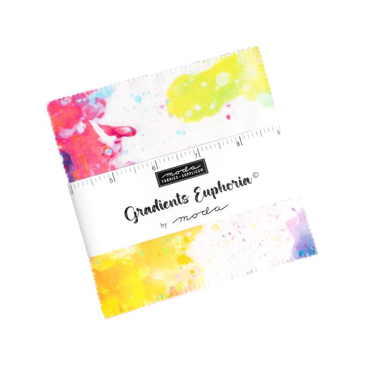 SALE Gradients Euphoria Charm Pack 5" Stacker Bundle - Moda Fabrics - 42-Piece Precut - Quilting Cotton Fabric